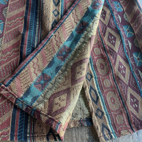 /eis/  I   Multicolored Geometric Midi Wrap Skirt  I  Size S - Picture 7 of 8